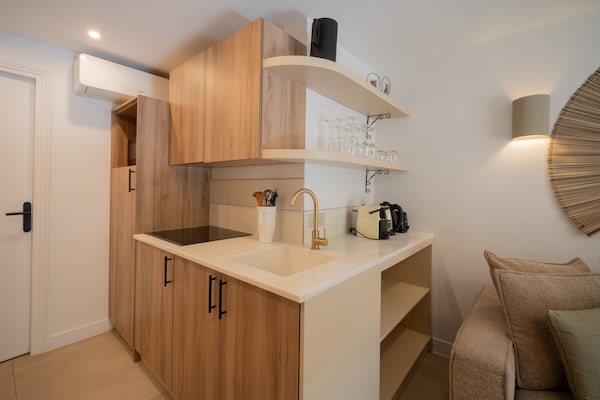 Foto van 2-slaapkamerappartement in een residentie met zwembad - Saint-Tropez - Untagged