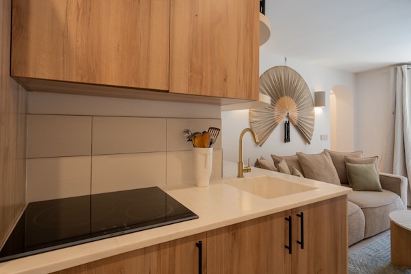 Foto van 2-slaapkamerappartement in een residentie met zwembad - Saint-Tropez - Untagged