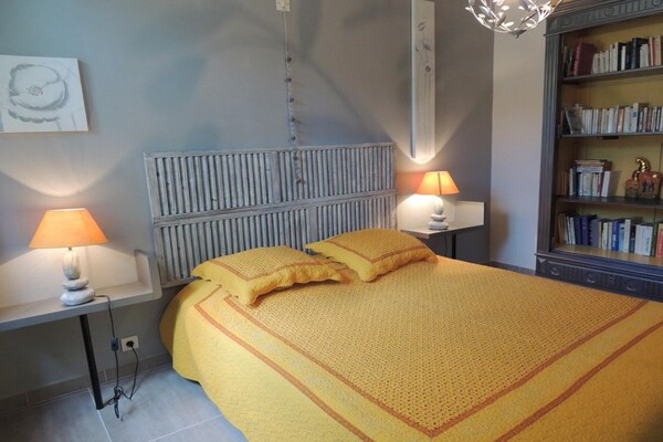 Foto van Huis in Vaison La Romaine met Verwarmd Zwembad - Vakantiehuis in Vaison la Romaine - BedRoom