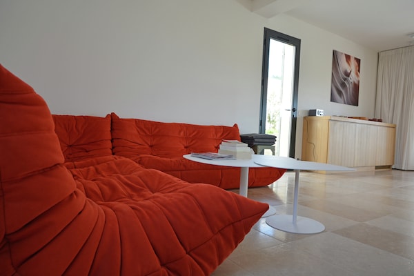Foto van Villa in Malaucène bij Mont Ventoux - Vakantiehuis in Malaucène - LivingRoom