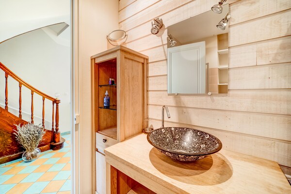 Foto van Mooi huis met grote tuin - Vakantiehuis in Châtellerault - BathRoom