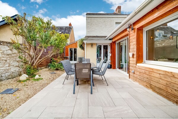 Foto van Mooi huis met grote tuin - Vakantiehuis in Châtellerault - TerraceBalcony