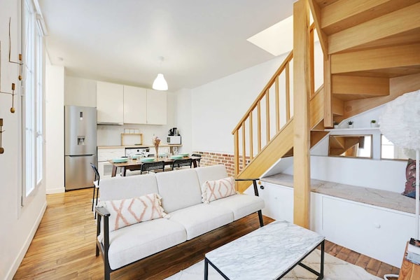Foto van 3BR 6P Modern huis met AC - Vakantiehuis in Asnières-sur-Seine - 