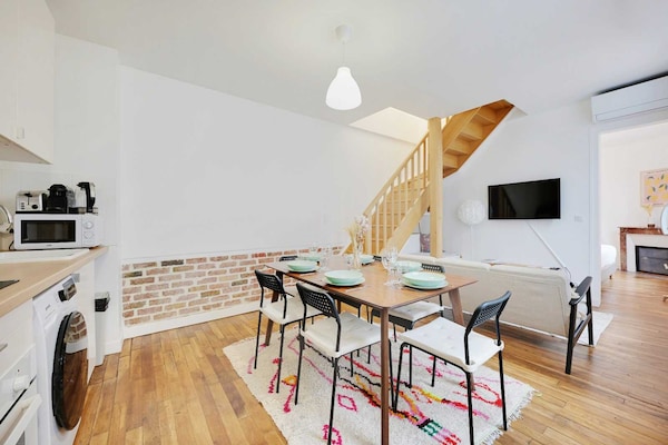 Foto van 3BR 6P Modern huis met AC - Vakantiehuis in Asnières-sur-Seine - 