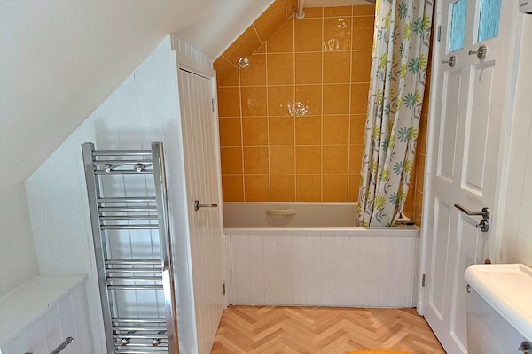 Foto van Cottage in Devon met privébubbelbad - Vakantiehuis in Bovey Tracey - BathRoom