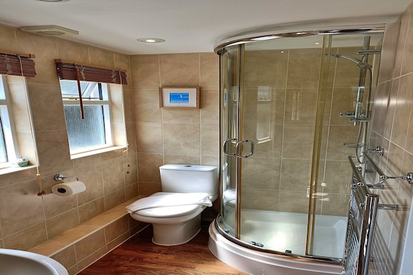 Foto van Cottage in Devon met privébubbelbad - Vakantiehuis in Bovey Tracey - BathRoom