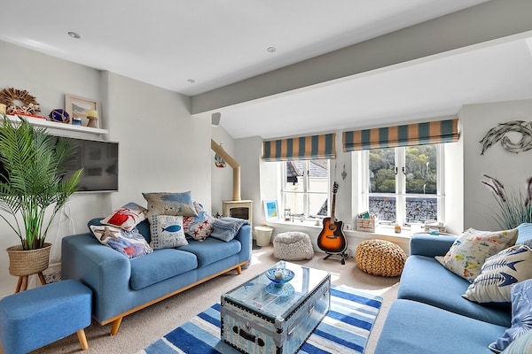 Foto van Estuarium Uitzicht Fowey Cottage voor 6 personen - Vakantiehuis in Fowey - LivingRoom