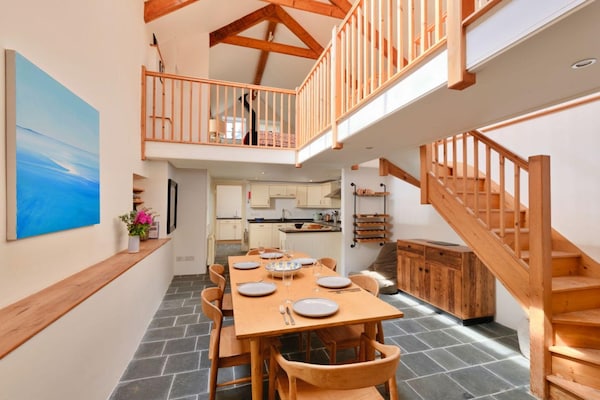 Foto van Dorpshuis met uitzicht op zee - Vakantiehuis in Portloe - DiningRoom