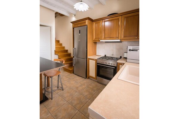 Foto van Villa op Zakynthos met privézwembad & uitzicht - Vakantiehuis in Ζakynthos - Kitchen