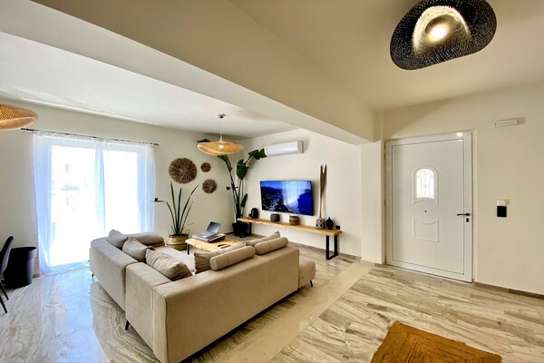 Foto van Appartement in Missiria bij Zandstrand - Vakantiehuis in Missiria - LivingRoom