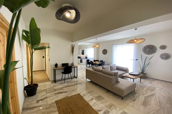 Foto van Appartement in Missiria bij Zandstrand - Vakantiehuis in Missiria - LivingRoom