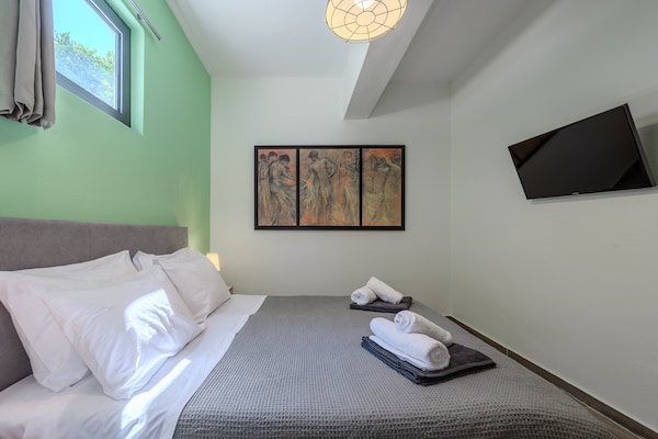 Foto van Luxe villa in de stad Rethymno - Vakantiehuis in Rethymno Town - BedRoom