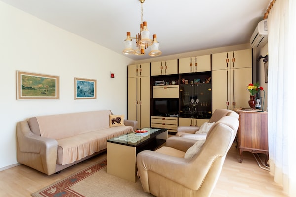 Foto van Appartement in Kroatië bij het strand - Vakantiehuis in Malinska - LivingRoom
