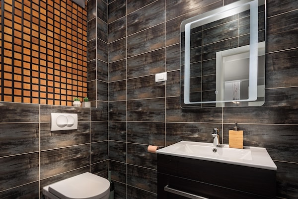 Foto van Villa in Polaca met zwembad bij natuurparken - Vakantiehuis in Polaca - BathRoom