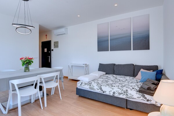 Foto van Appartement in Kroatië bij Adriatische Zee - Vakantiehuis in Pula - LivingRoom