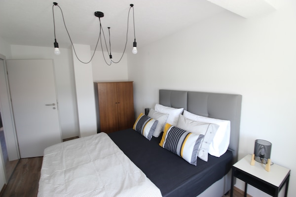 Foto van Luxe appartement | Zeezicht & privéterrassen - Vakantiehuis in Seline - BedRoom