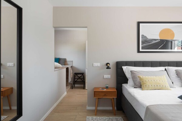 Foto van Stijlvolle villa met zwembad - Vakantiehuis in Labin - BedRoom