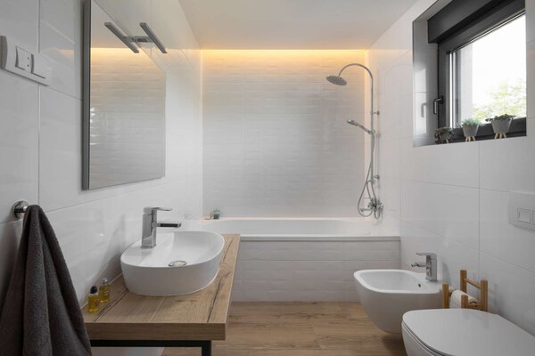 Foto van Stijlvolle villa met zwembad - Vakantiehuis in Labin - BathRoom