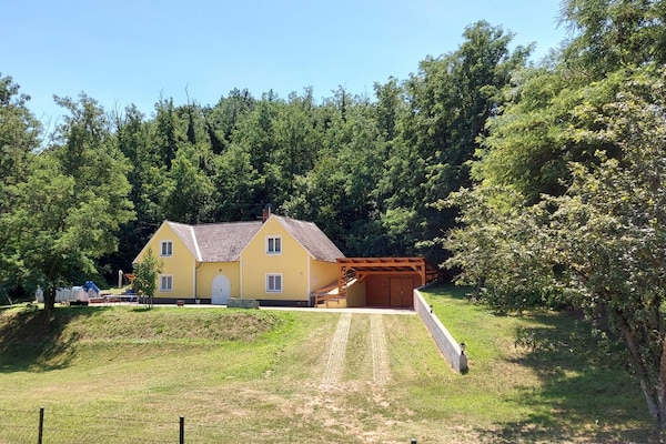 Foto van Vakantiehuis bij meer en vulkaangebied - Vakantiehuis in Nemesgulács - ExteriorSummer