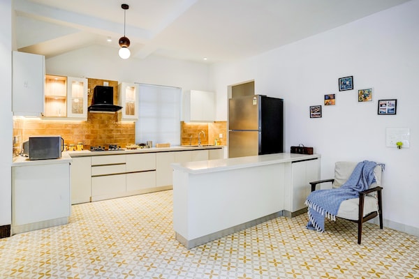 Foto van Villa in Goa bij Morjim Strand - Vakantiehuis in Goa - Kitchen