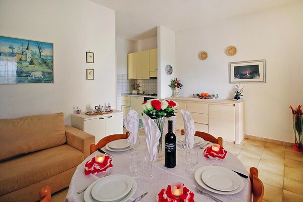 Foto van Appartement aan Costa Rei bij witte stranden - Vakantiehuis in Costa Rei, Castiadas, Sardegna - LivingRoom