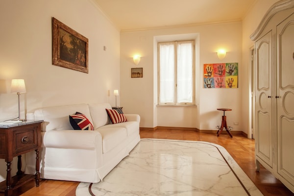 Foto van Stadshuis op Piazza del Popolo - Vakantiehuis in Roma - LivingRoom