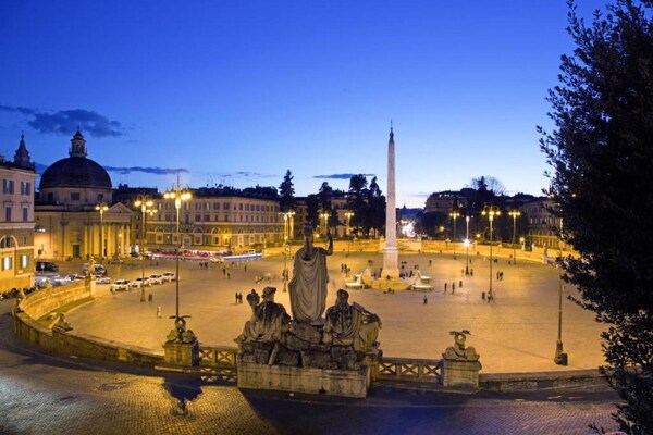 Foto van Stadshuis op Piazza del Popolo - Vakantiehuis in Roma - AreaSummer5KM