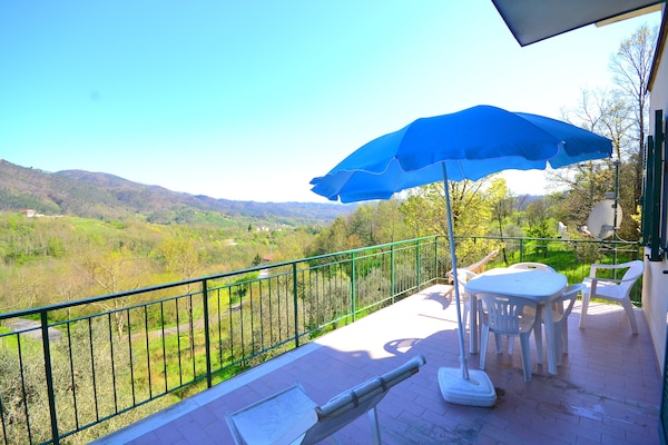 Foto van Rustieke cottagecharme in Ligurië - Vakantiehuis in Sesta Godano - TerraceBalcony