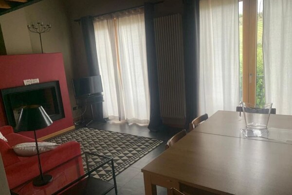 Foto van Appartement in Iseo met Zwembad - Vakantiehuis in Cazzago San Martino - LivingRoom