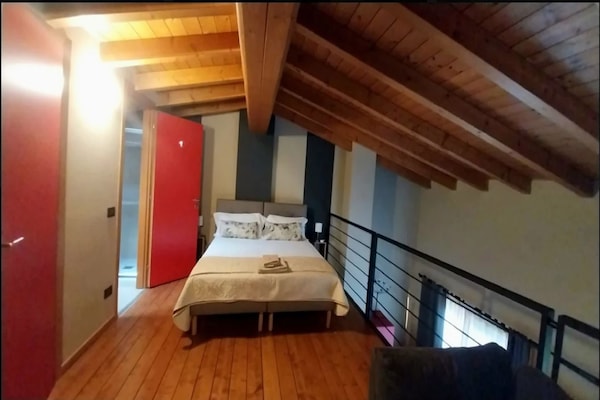 Foto van Appartement in Iseo met Zwembad - Vakantiehuis in Cazzago San Martino - BedRoom