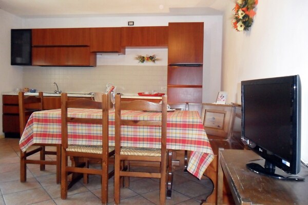 Foto van Appartement in Celledizzo vlakbij skibus - Vakantiehuis in Celledizzo di Pejo - DiningRoom