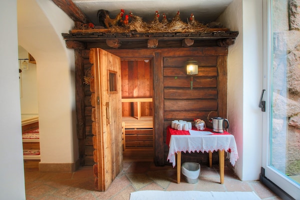 Foto van Gezellig Bellamonte Verblijf | Sauna - Vakantiehuis in Bellamonte - Facilities