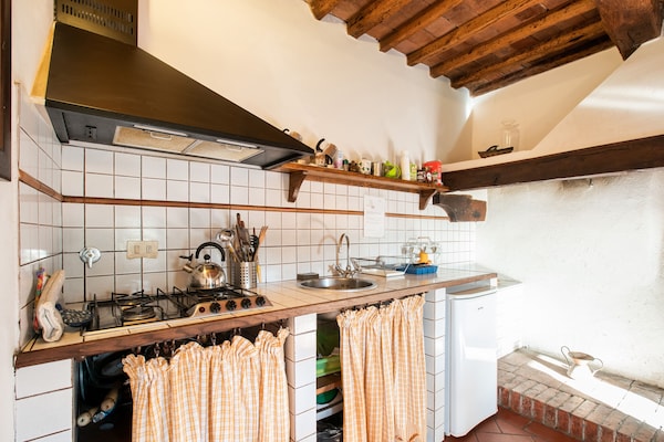 Foto van Wijnproeverijen, heuvels en Toscaanse huizen - Vakantiehuis in San Casciano in Val di Pesa - Kitchen
