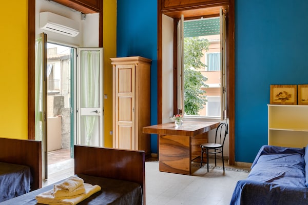 Foto van Authentiek vakantiehuis in Nicotera Marina met een patio - BedRoom