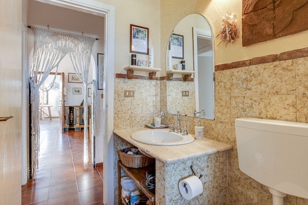 Foto van Villa in Partinico bij het Strand - Vakantiehuis in Partinico - BathRoom
