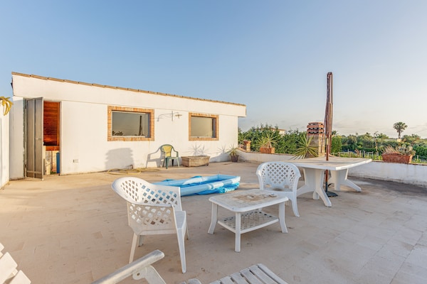 Foto van Villa in Partinico bij het Strand - Vakantiehuis in Partinico - TerraceBalcony