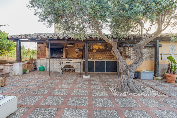 Foto van Villa in Partinico bij het Strand - Vakantiehuis in Partinico - TerraceBalcony