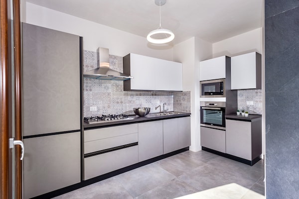 Foto van Villa in Castellammare bij de kust - Vakantiehuis in Castellammare del Golfo - Kitchen