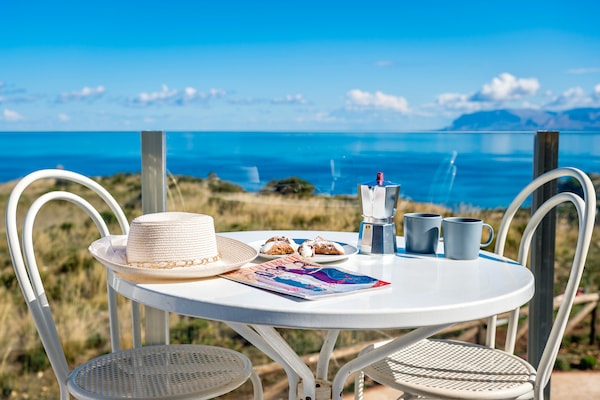Foto van Villa in Castellammare bij de kust - Vakantiehuis in Castellammare del Golfo - TerraceBalcony