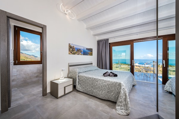 Foto van Villa in Castellammare bij de kust - Vakantiehuis in Castellammare del Golfo - BedRoom