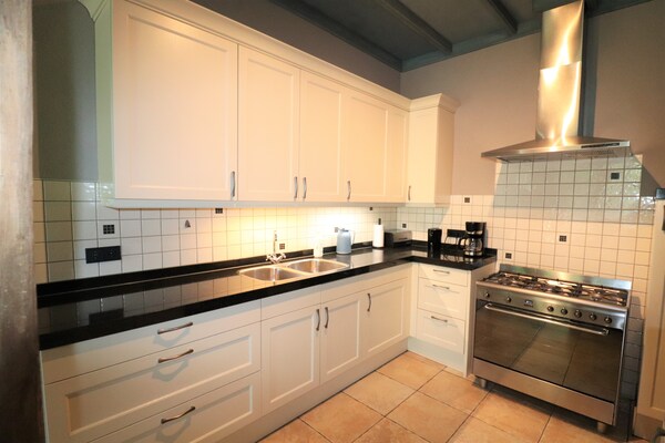 Foto van Appartement in Nederland bij natuur - Vakantiehuis in Dalerveen - Kitchen