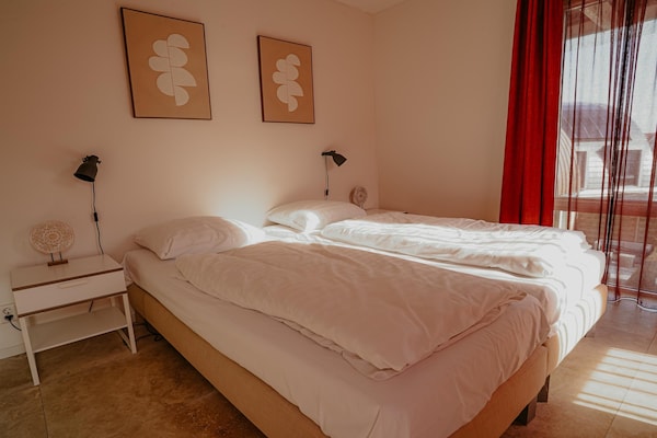 Foto van Appartement aan het Strand met Uitzicht - Vakantiehuis in Egmond aan zee - BedRoom