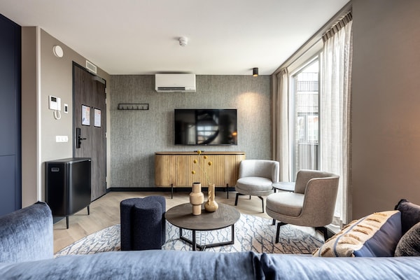 Foto van Stijlvol Delfts Appartement - Vakantiehuis in Delft - LivingRoom