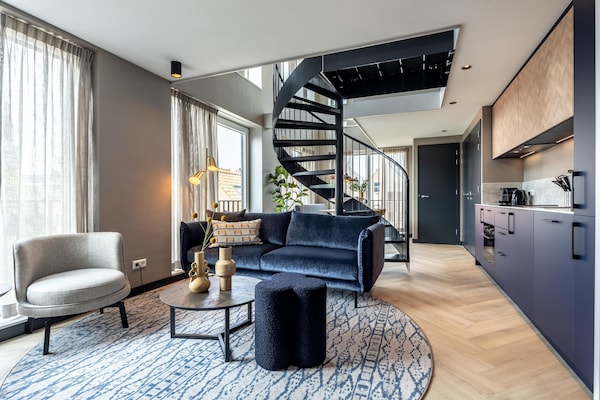 Foto van Stijlvol Delfts Appartement - Vakantiehuis in Delft - LivingRoom