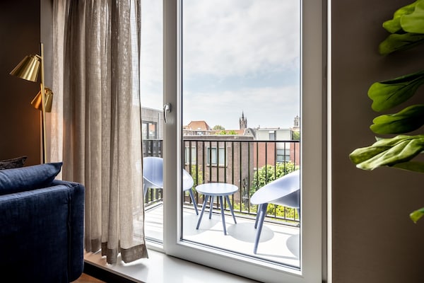 Foto van Stijlvol Delfts Appartement - Vakantiehuis in Delft - TerraceBalcony
