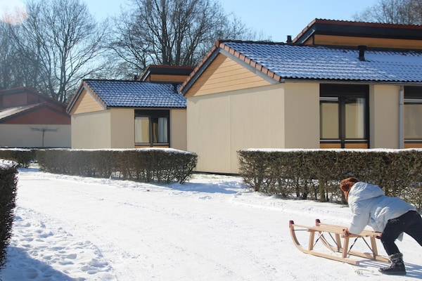 Foto van Huisdiervriendelijke plattelandsvakantie - Vakantiehuis in Zevenhuizen - ExteriorWinter