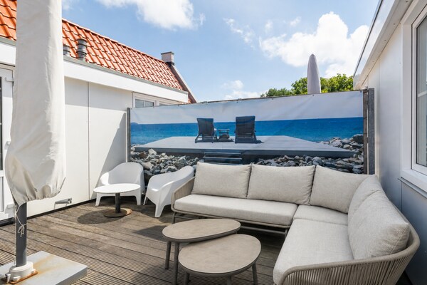 Foto van Luxe appartement in Koudekerke met sauna - Vakantiehuis in Koudekerke - TerraceBalcony