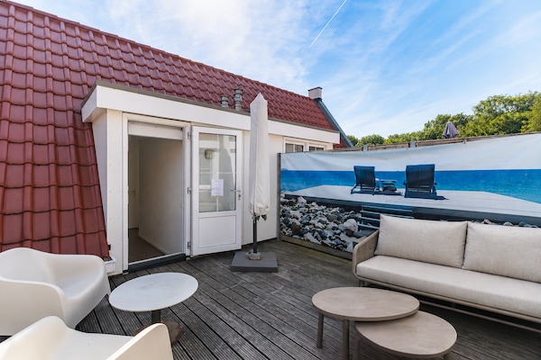 Foto van Luxe appartement in Koudekerke met sauna - Vakantiehuis in Koudekerke - TerraceBalcony