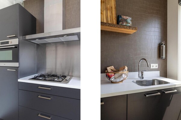 Foto van Luxe appartement in Koudekerke met sauna - Vakantiehuis in Koudekerke - Kitchen