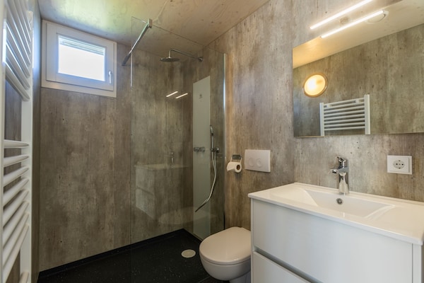 Foto van Duinlodge op vakantiepark, strand op 1,3 km - Vakantiehuis in Cadzand - BathRoom